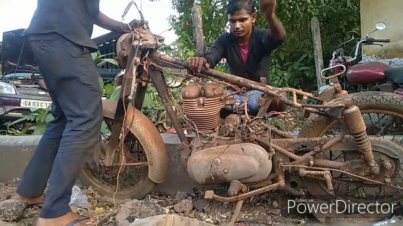 Old bullet💥full restoration standard 4speed CI engine
