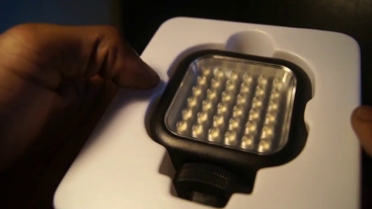 GODOX LED 36 Video Lamp Light for Digital Camera Camcorder DV Canon Nikon Sony