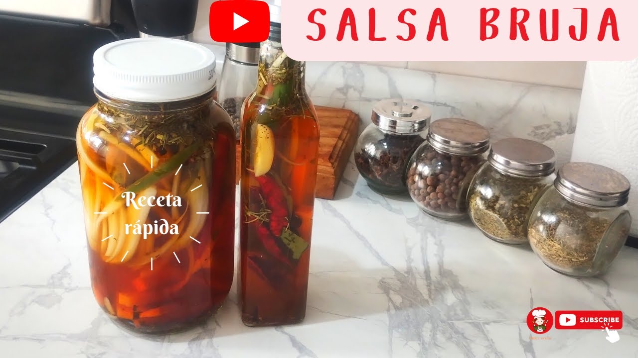 Como hacer SALSA BRUJA para pescados y mariscos