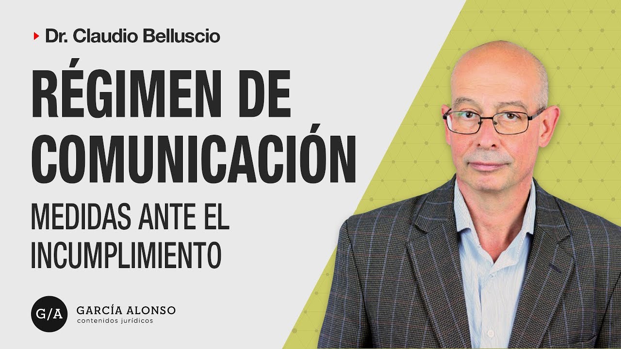 Medidas ante el INCUMPLIMIENTO del REGIMEN DE COMUNICACION