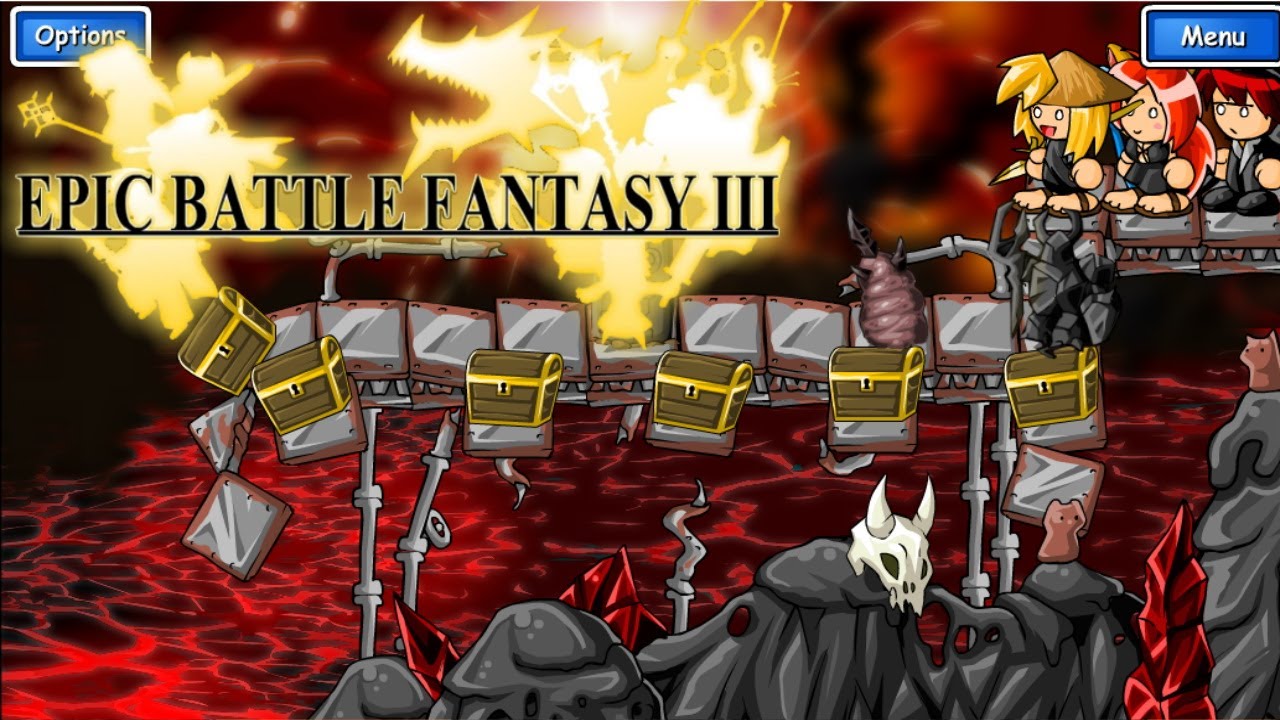 Epic Battle Fantasy 3 (Steam) - Last Secret Areas & Monolith Trio [Epic Mode]