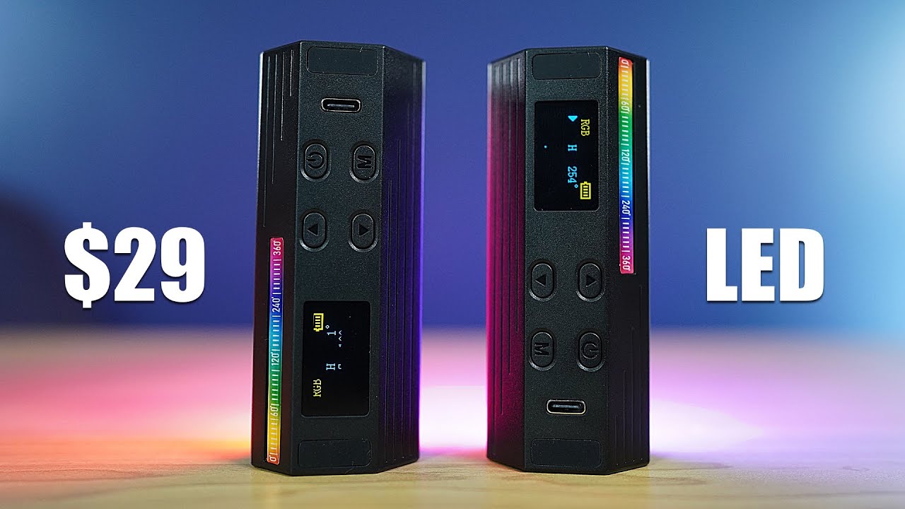 Магнитные светильники Ulanzi RGB за 29 долларов — просто супер! Обновите свое освещение!