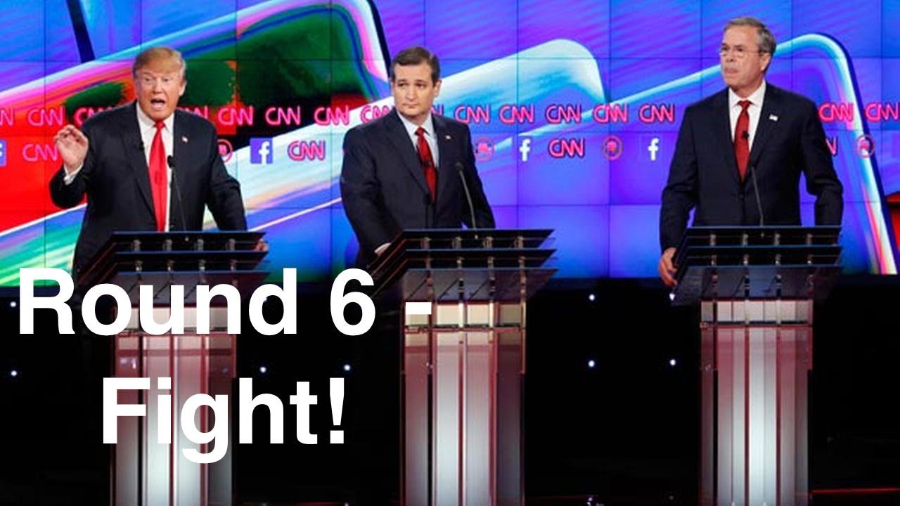 6th Round Republican Debate Highlights and Best Bits January 2016 Fox News
