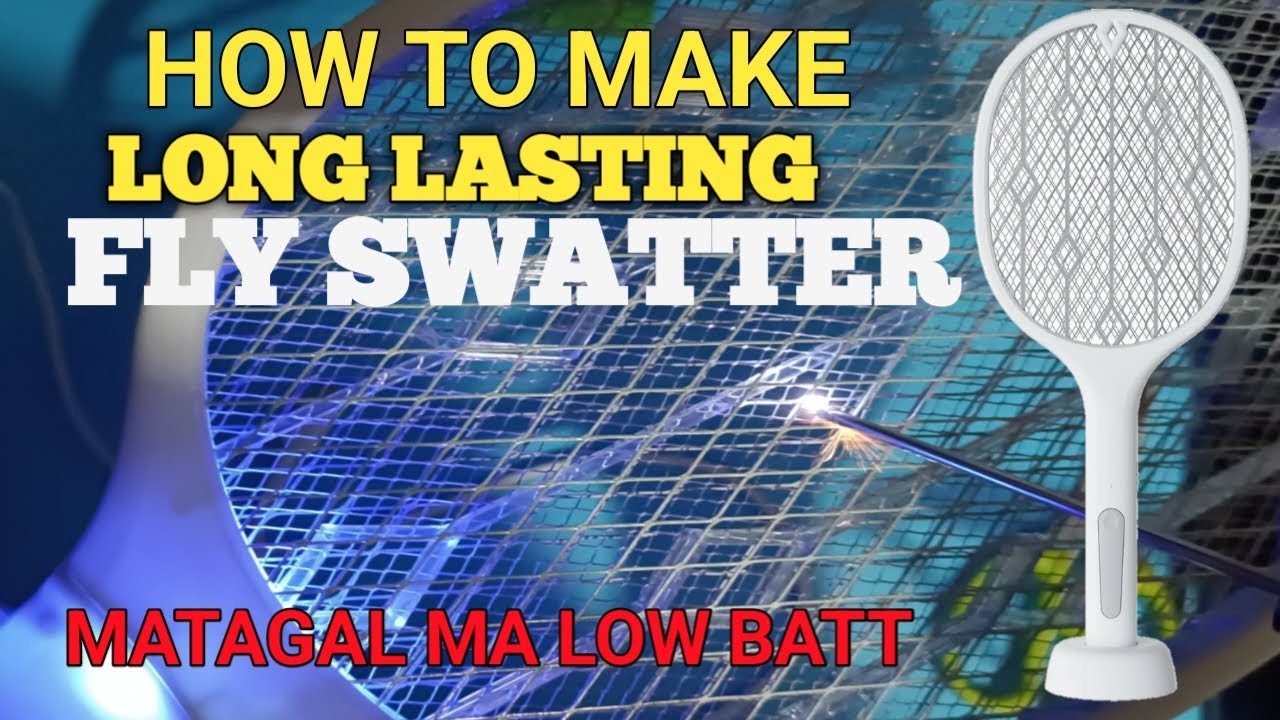 HOW TO REPAIR FLY SWATTER UPGRADE TO LITHIUM