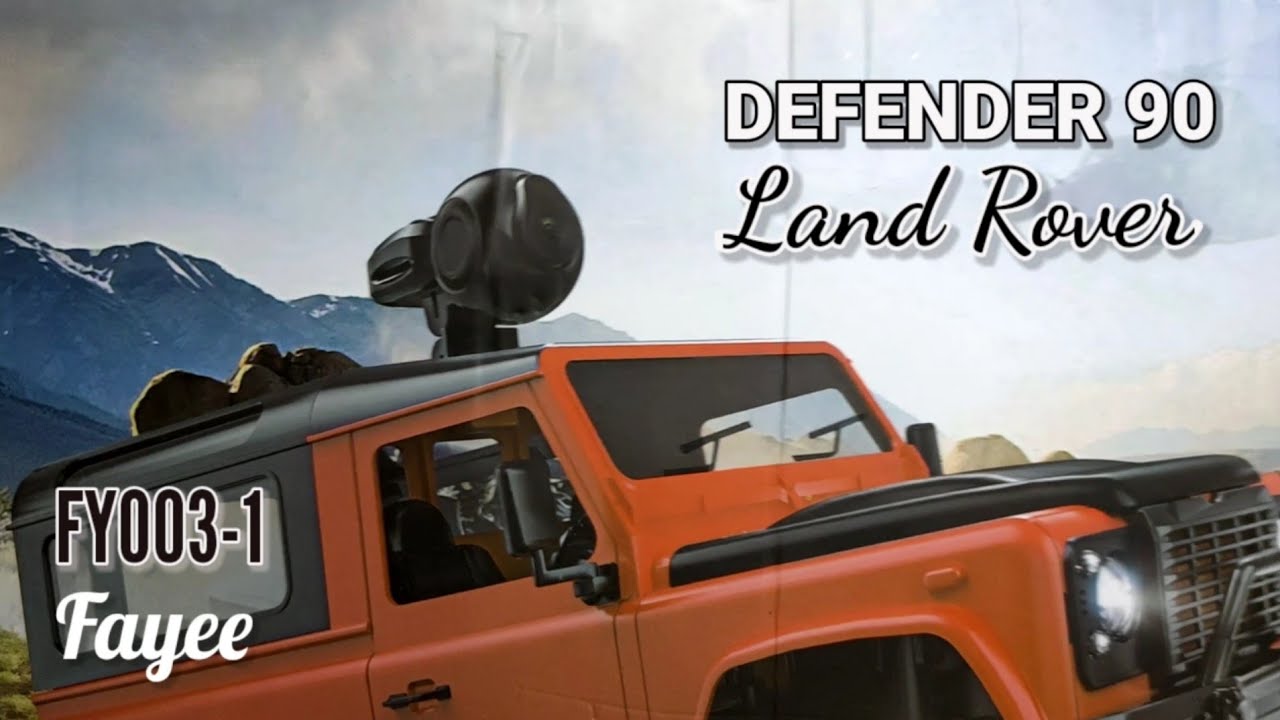 Land Rover D90 PROJECT CAR phase I RC Fayee FY003-1