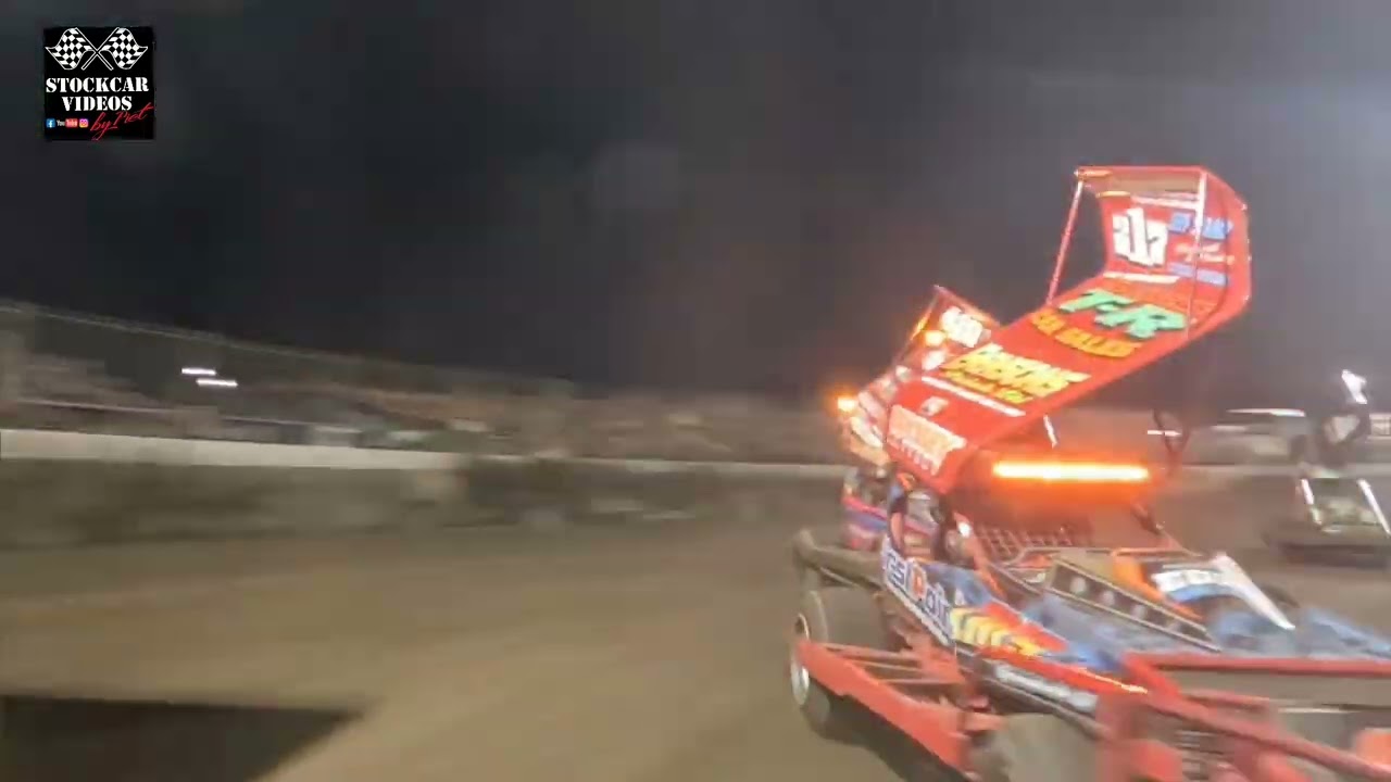The moment when Mat Newson #16 got punched out of the BriSCA F1 World Final 2025 🏆🏁 Kings Lynn 
