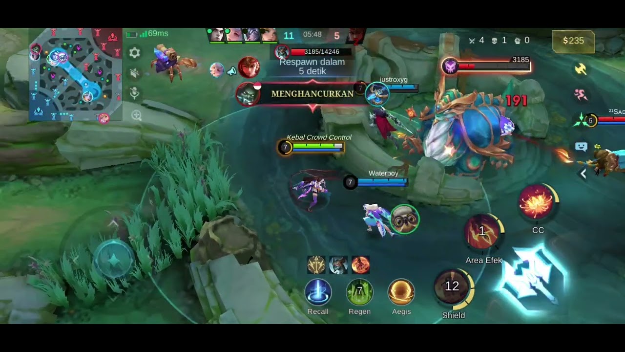 Jajal gerd terkuat hanabi... #ml #mlbb #hanabi #mobile #mobilelegends #mobilelegendsbangbang 