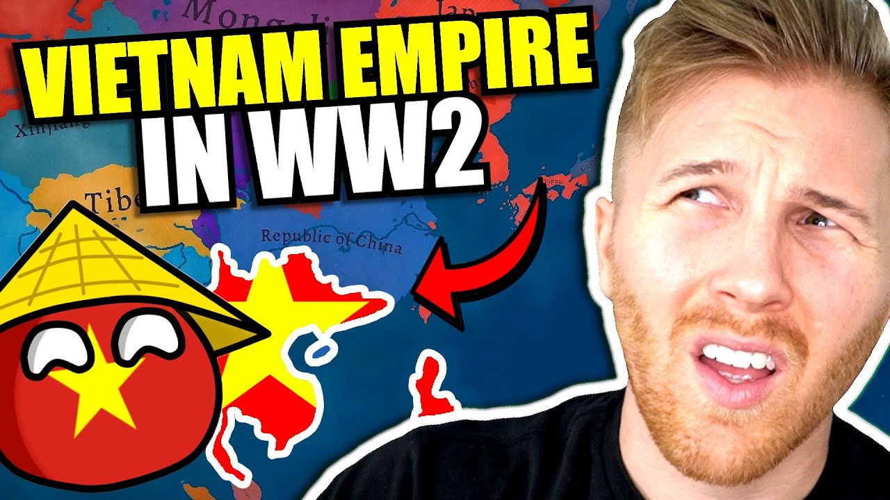 What If a Communist Vietnam Empire Fought Japan in WW2? (Warnament)