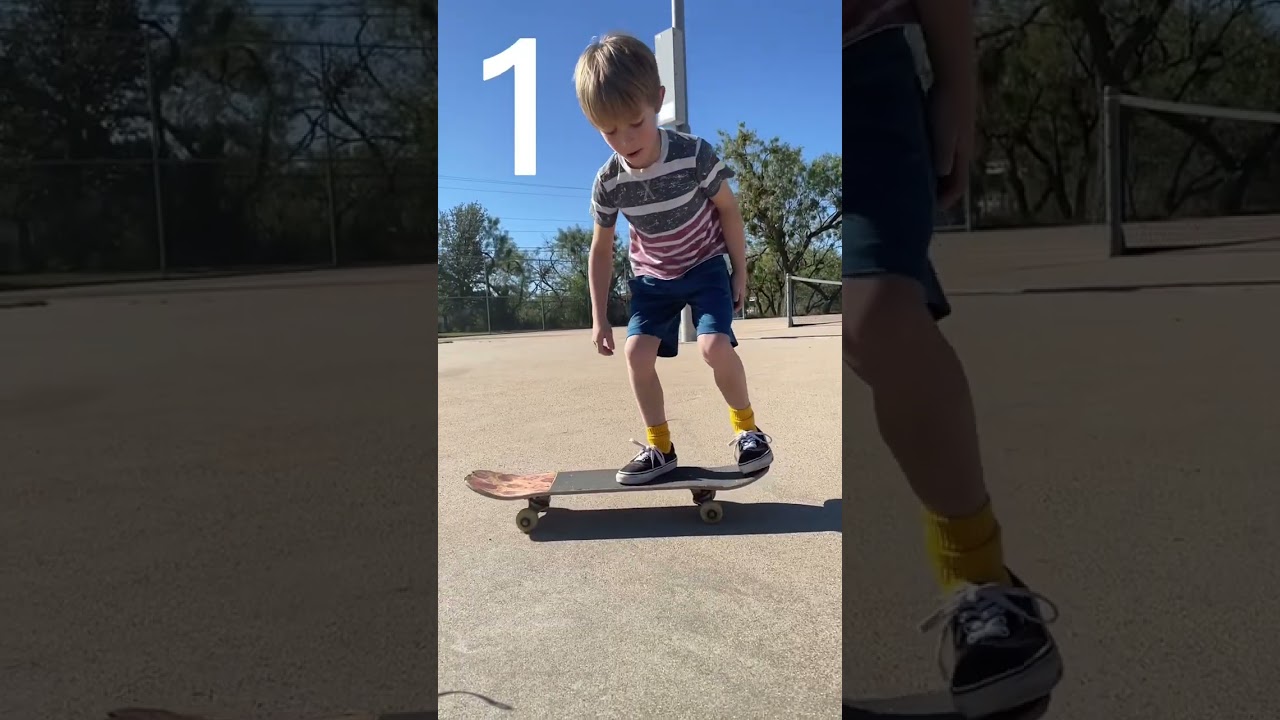 Your First Ollie! #skateboarding #shorts #tricks #skate