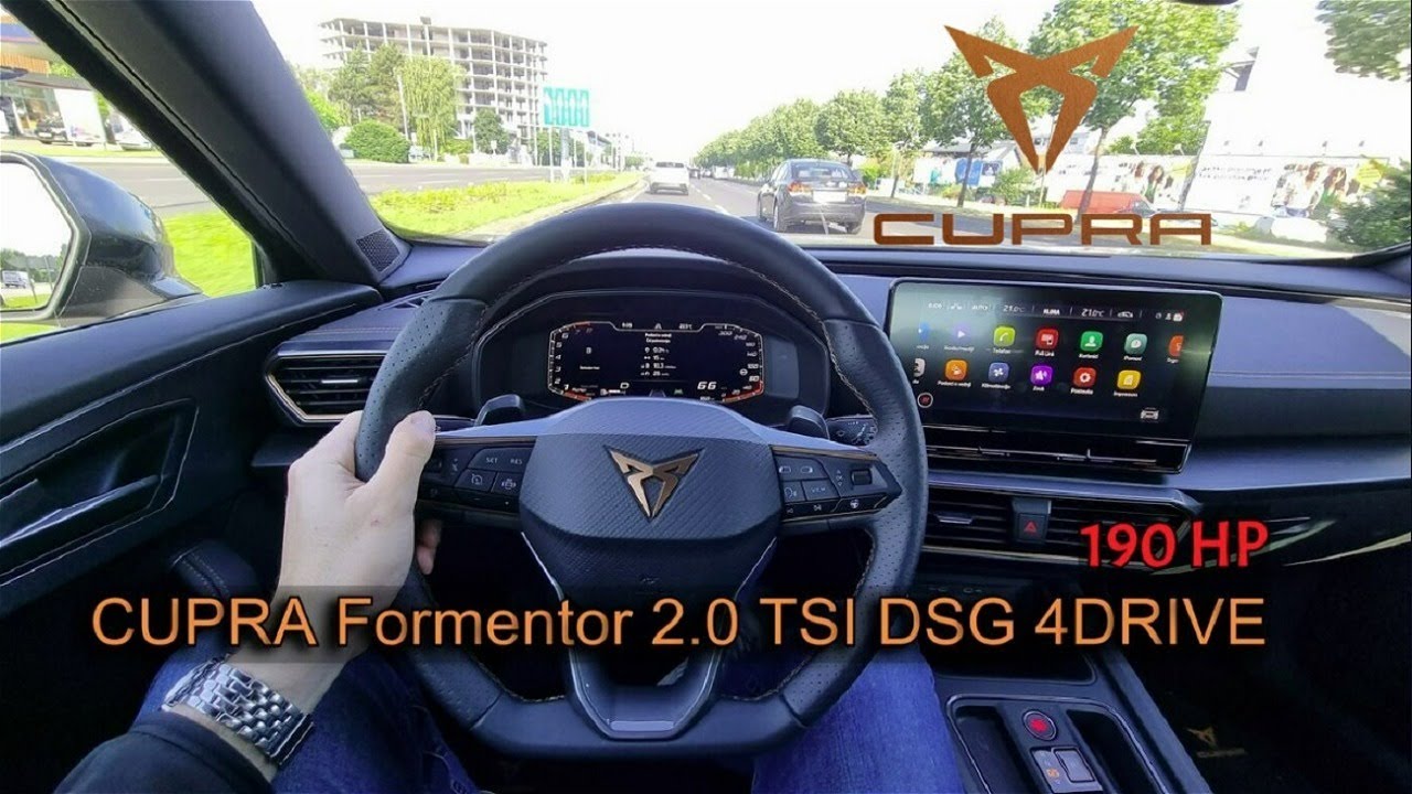 Cupra Formentor 2.0 TSI DSG 4DRIVE (190 HP) - consumption on 130 km/h (POV, city)