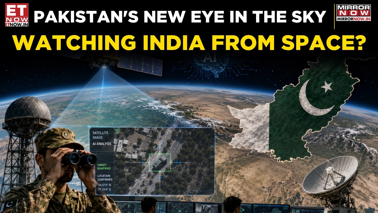 Pakistan's New Eye In The Sky? Satellites & AI Imaging Strengthen Surveillance Network | World News