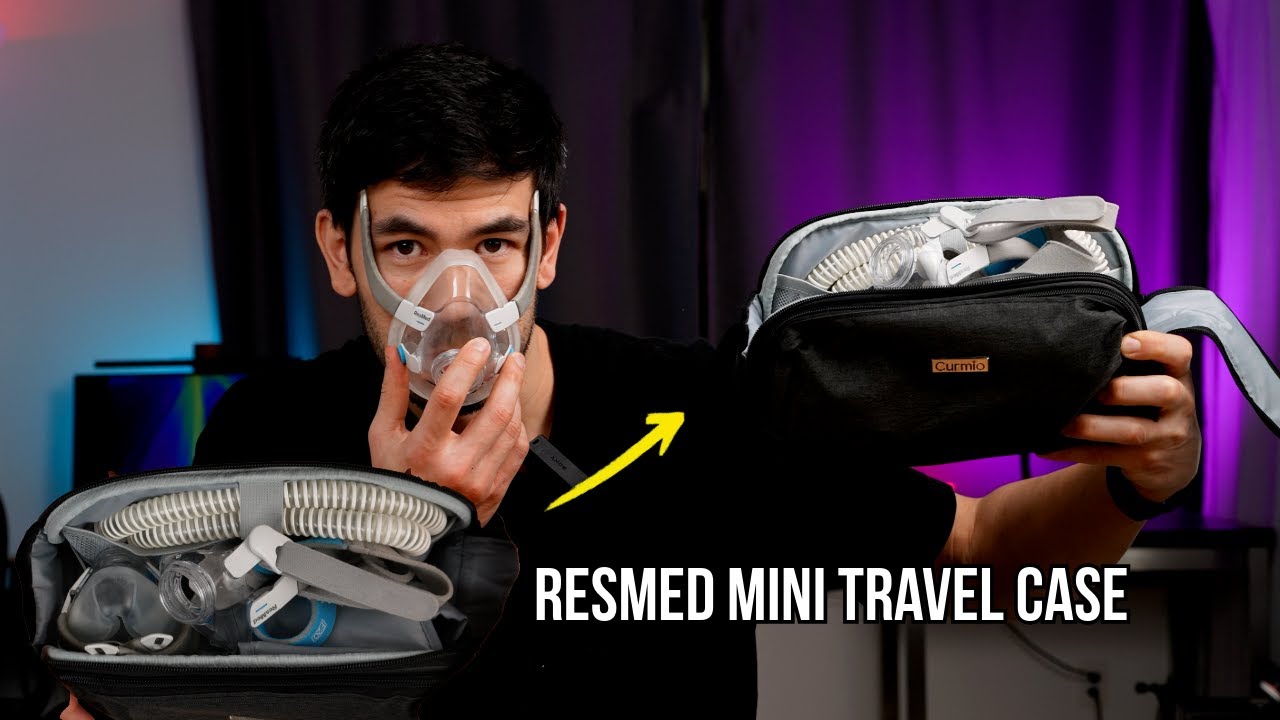Обзор дорожной сумки для аппарата CPAP CURMIO: действительно ли в неё помещается ResMed AirMini?