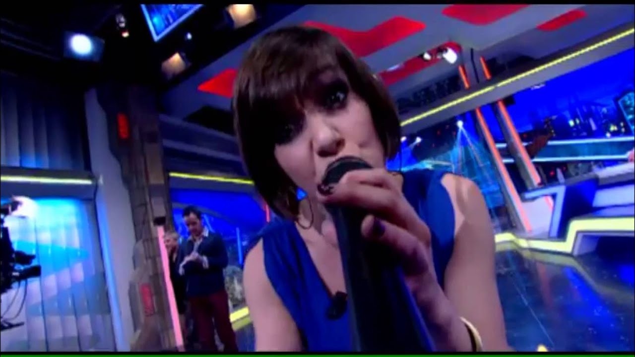 Roko cantando Baby en la pausa del Hormiguero