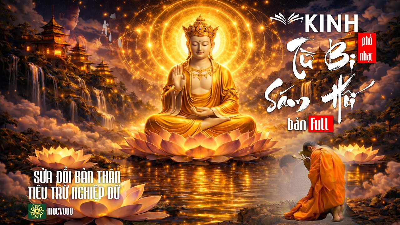 Kinh Từ Bi Sám Hối Phổ Nhạc full | Nhạc Phật Giáo Thanh Tịnh, Dễ Thuộc | mocvouu
