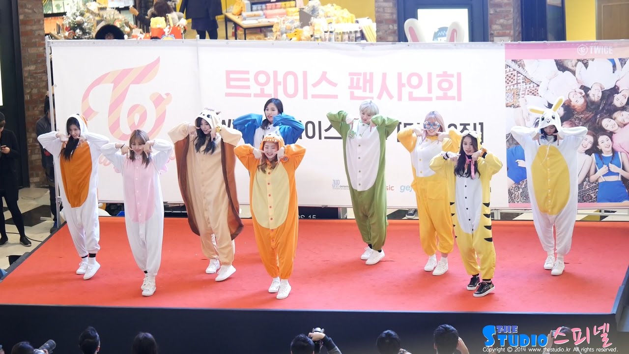 [4K] 161204 트와이스 티티 (동물잠옷 Ver.) 전체 직캠 TWICE fancam - TT (여의도 팬싸인회) by Spinel
