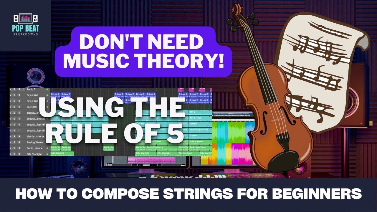 How To Compose A String Section For Your Music Production  - Without Knowing Music Theory!