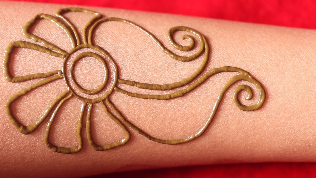easy way to apply arabic back hand henna mehndi design || bharma easy step by step new mehndi design
