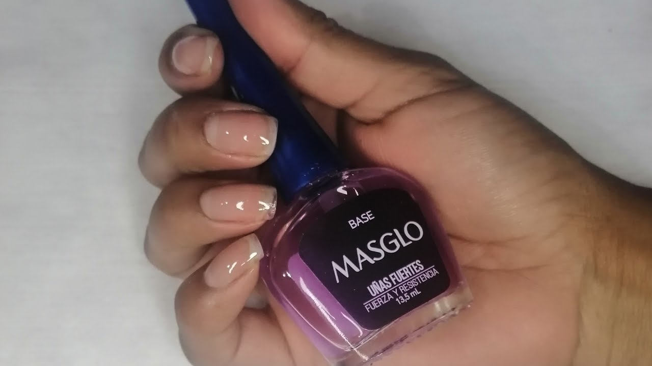 Reseña base masglo UÑAS FUERTES/endurece y brinda crecimiento♥️