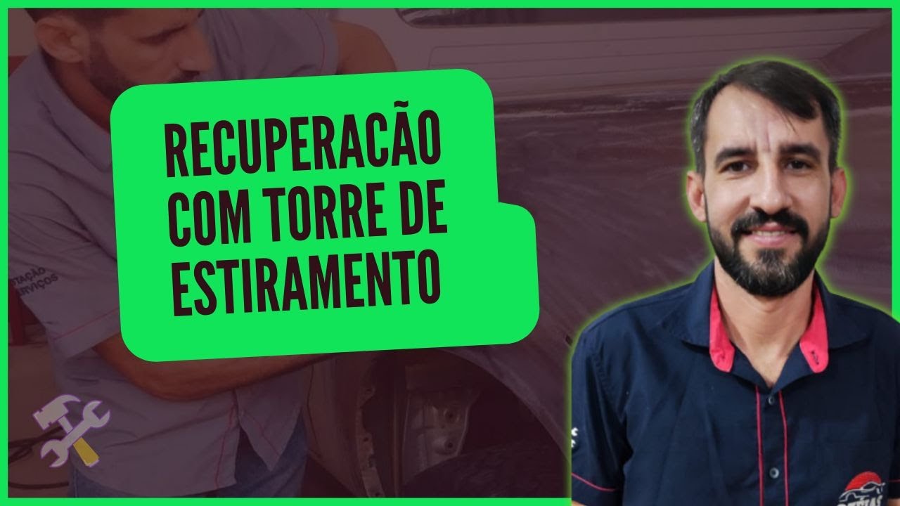 Recupera&ccedil;&atilde;o Hillux com torre de estiramento