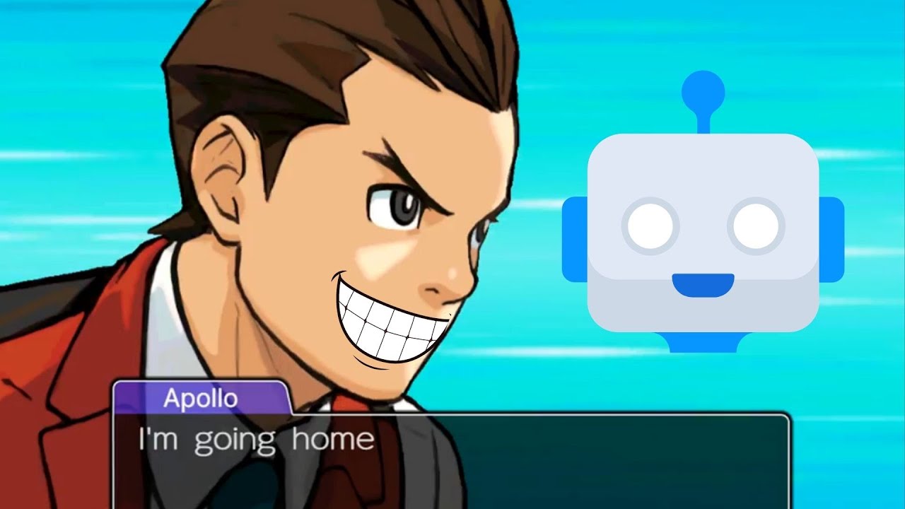 Ace Attorney but AI tries to create dialogue and improves!
