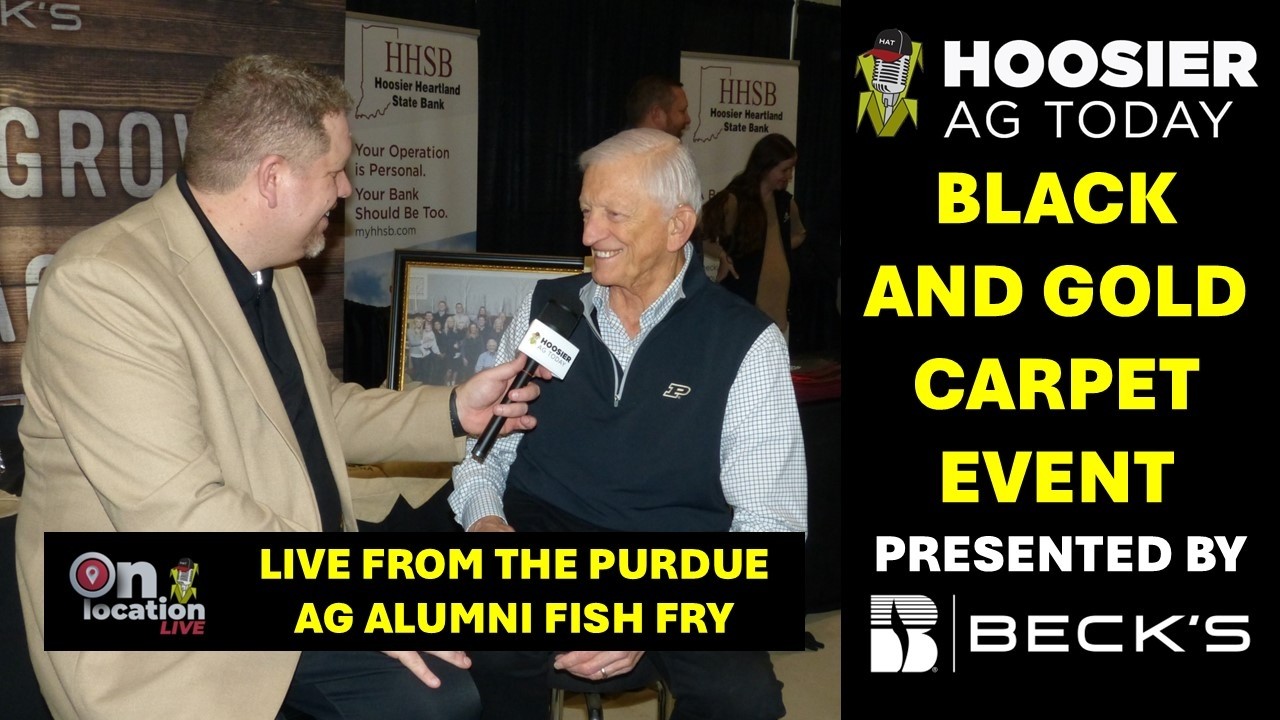 Hoosier Ag Today's Black & Gold Carpet Event