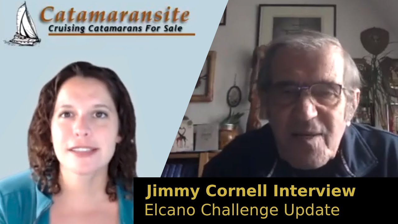 Jimmy Cornell Interview about the Elcano Challenge on his Outremer 4X