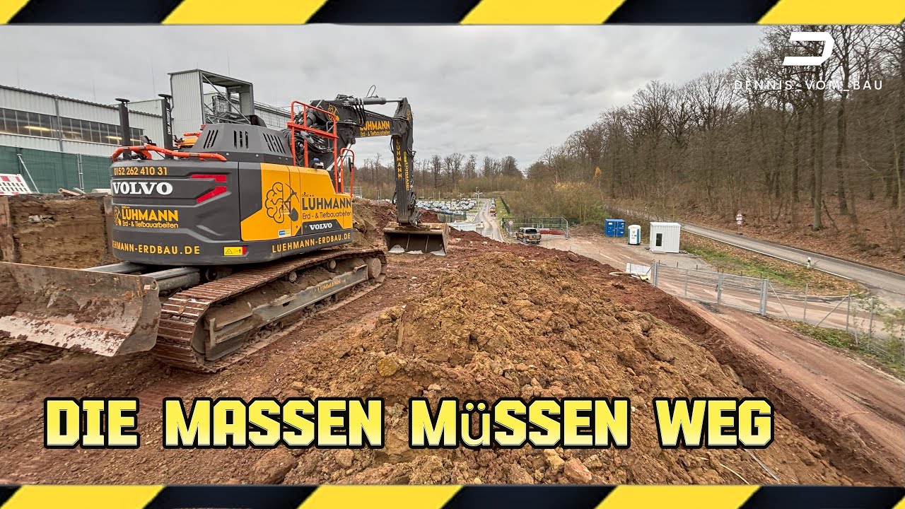 Die Massen müssen weg |Eine Woche Bau 61|