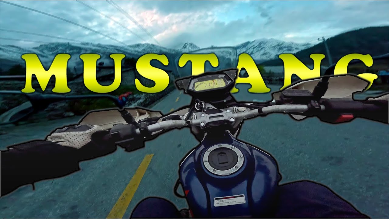Utsav and Friends ride to MUSTANG.