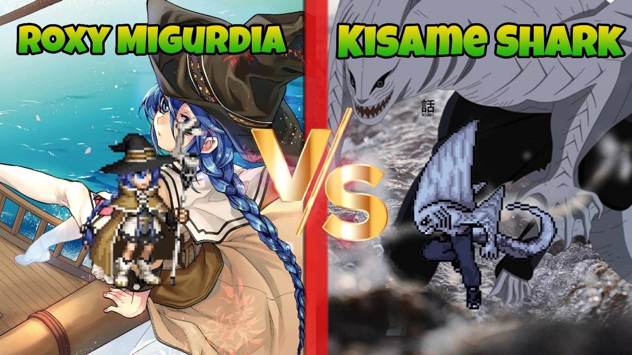 Jump Force MUGEN Roxy Migurdia vs Kisame Shark