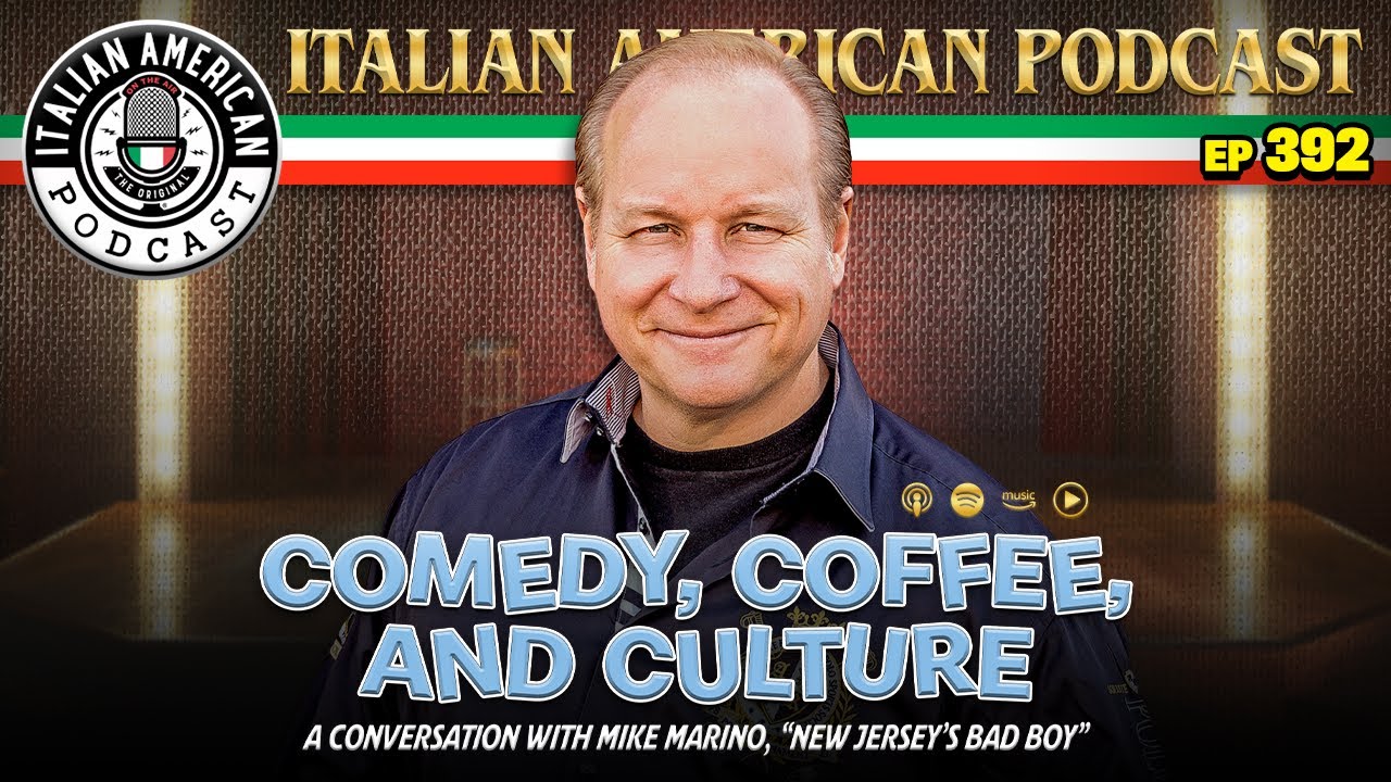 Comedy, Coffee, and Culture: A Conversation with Mike Marino, “New Jersey’s Bad Boy” | IAP 392