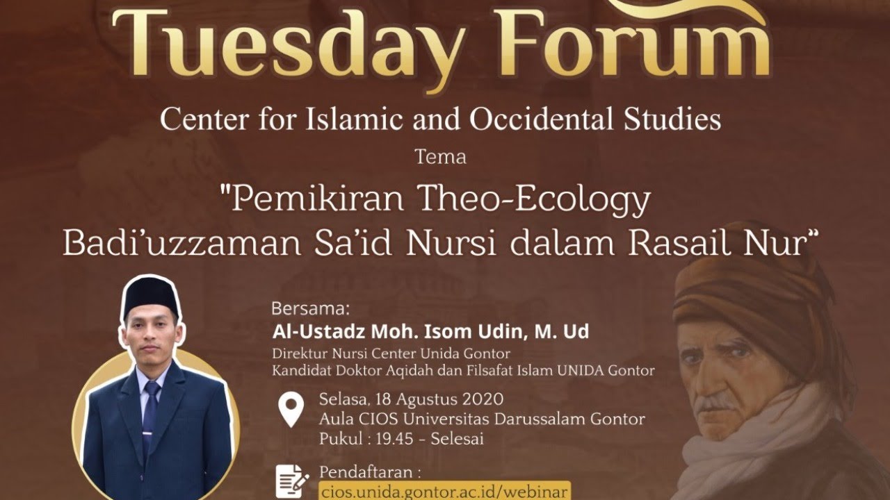 Kecemerlangan Teoekologi Badi'uzzaman Sa'id Nursi dalam Rasail Nur  - CTF