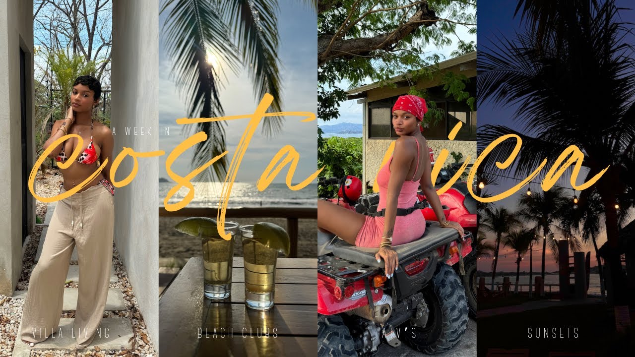 costa rica vlog | beach clubs, atv's + I lost my passport?!