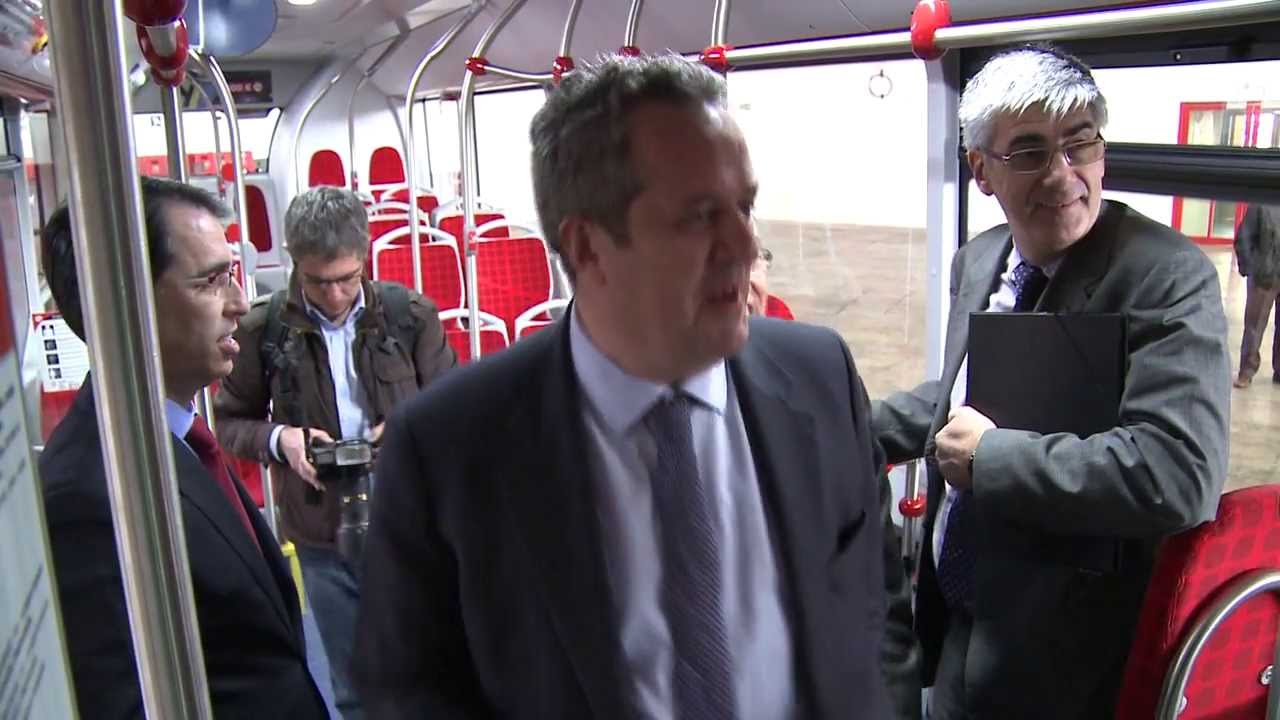 Presentació autobusos híbrids i avanç fase 2014 de la Nova Xarxa de Bus