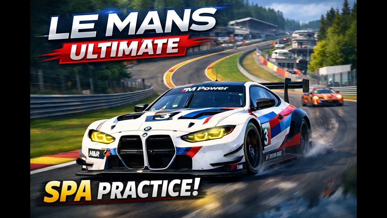 Le Mans Ultimate | Powrót po przerwie BMW M4 | SPA | Full onboard | part 3