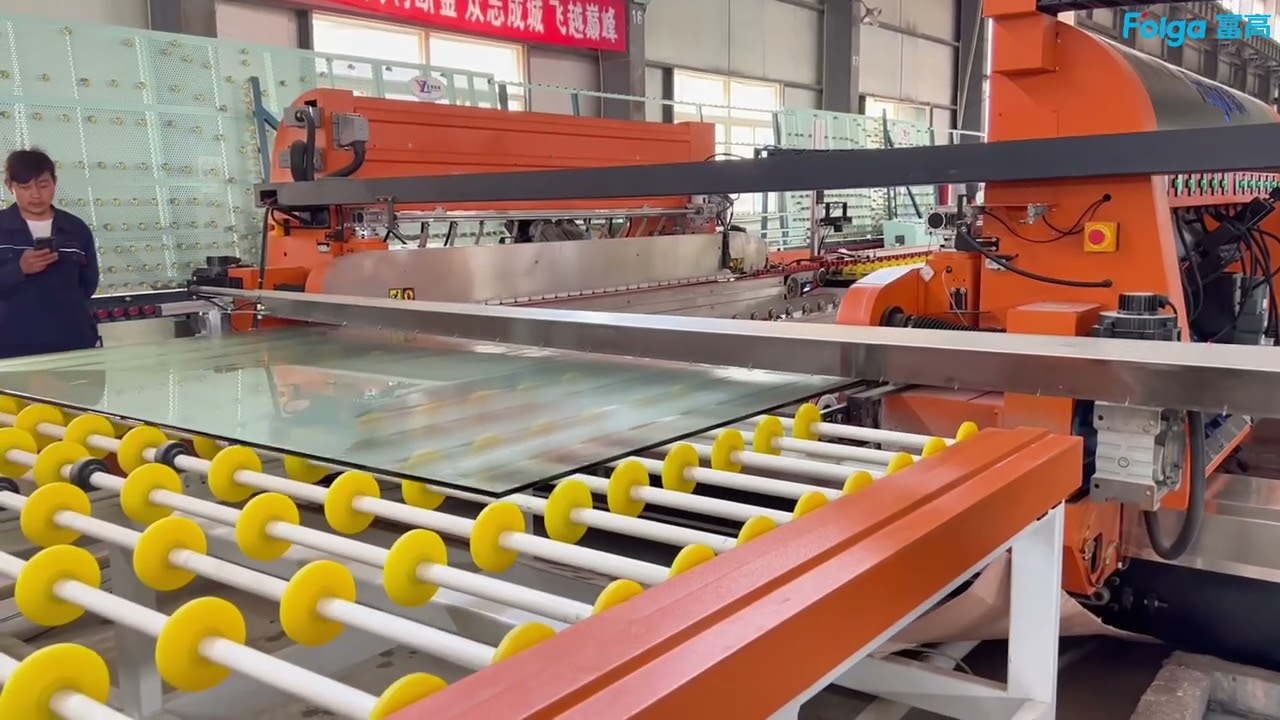 Folga FSM Fully automatic double edging producion line in Shanghai clients' factory.