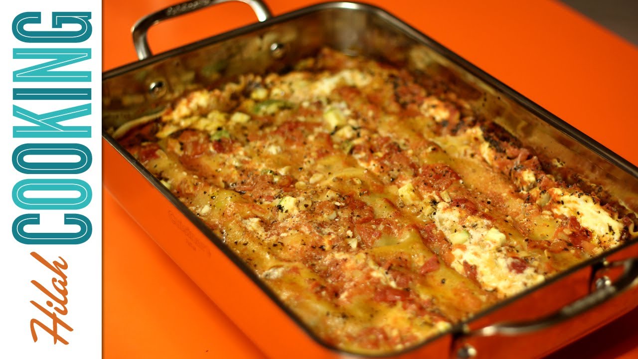 How to Make Meatless Lasagna | Hilah Cooking