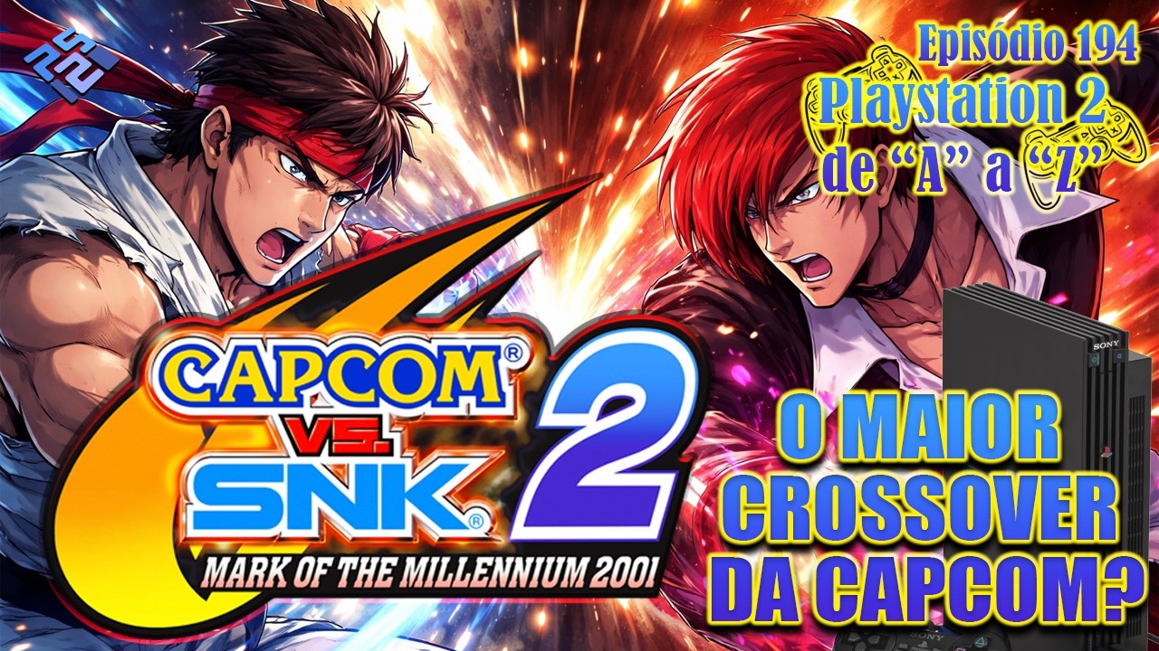 Capcom vs SNK 2 é o MELHOR crossover da história? - Playstation 2 de 