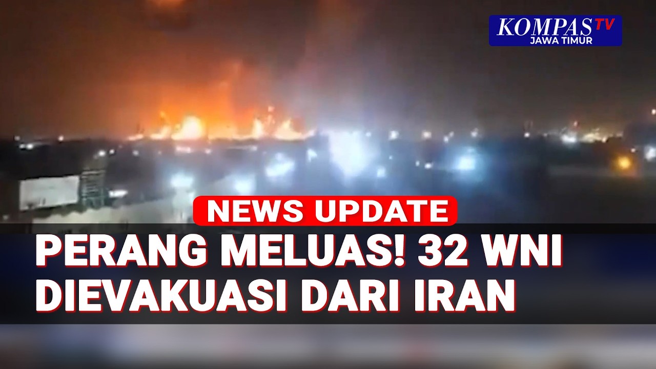 Perang Iran vs AS Israel Meluas, 32 WNI Dievakuasi Pemerintah Indonesia