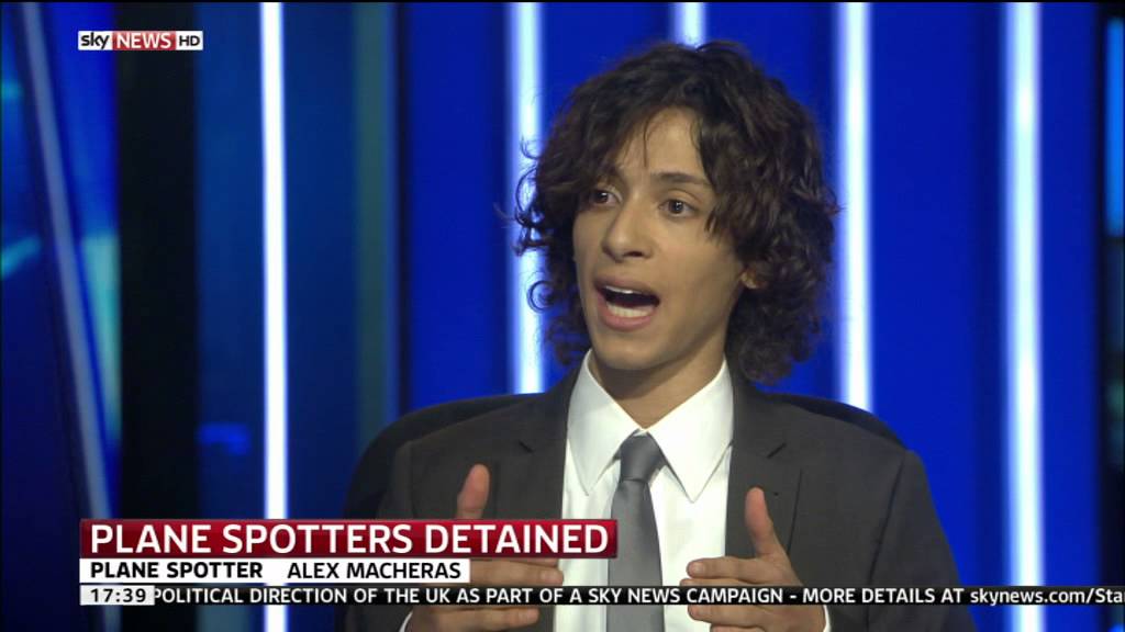 Alex Macheras Talks To Sky News About The British Nationals Arrested IN UAE For Plane Spotting