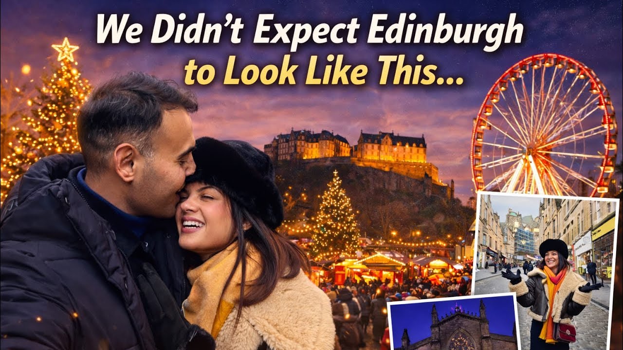 We Didn’t Expect Edinburgh to Look Like This… 🇬🇧🎄 | Edinburgh Christmas 2025