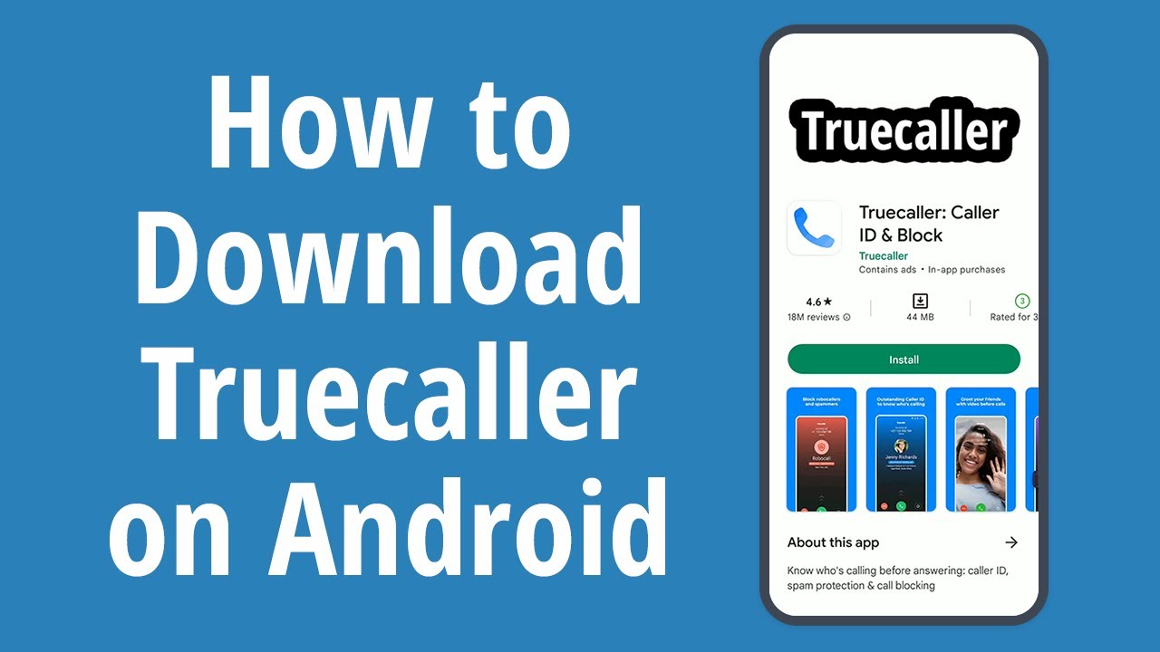 Как скачать Truecaller на Андроид. Как установить Truecaller на телефон