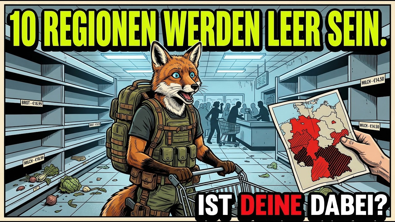 Die 10 Bundesstaaten, in denen Supermärkte zuerst leer sind (Daten 2026)