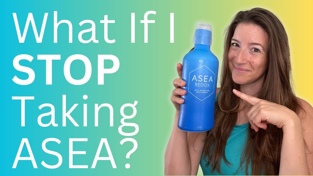 What Happens If I STOP Drinking ASEA?