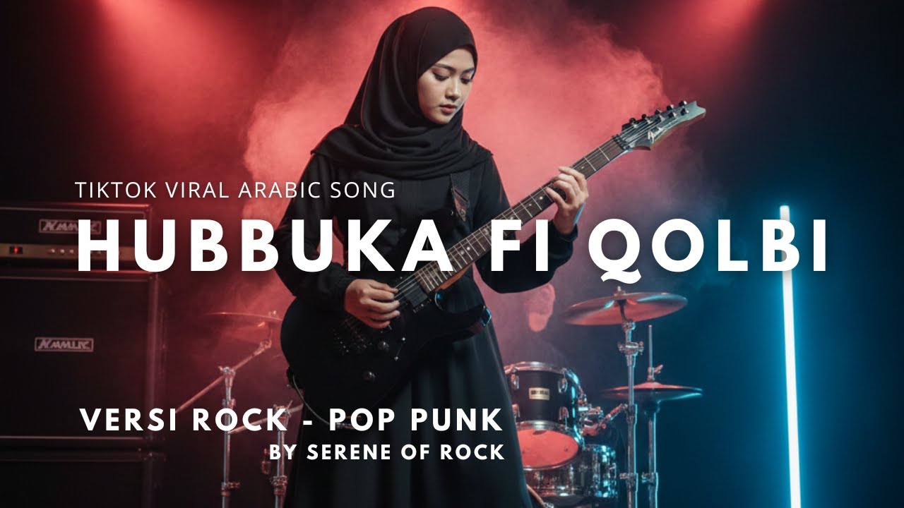 HUBBUKA FI QOLBI VERSI ROCK POP PUNK - TIKTOK VIRAL ARABIC SONG Ikky Pahlevi