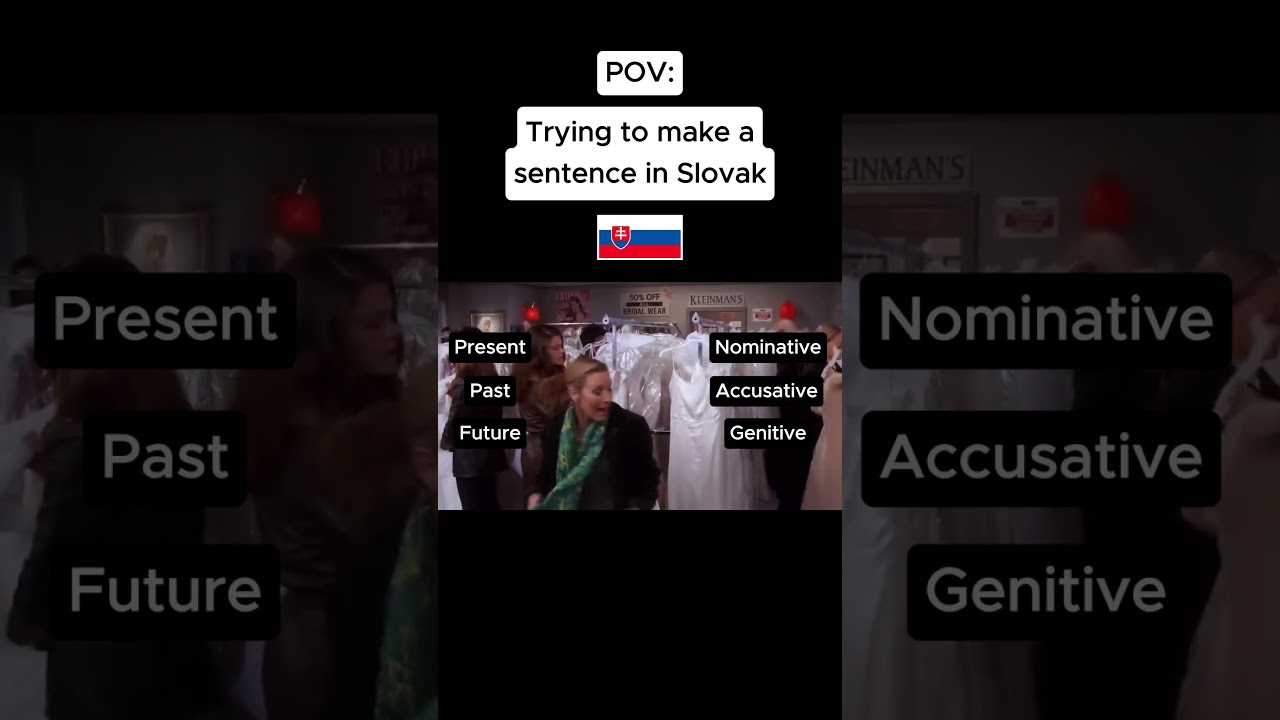 Sometimes Slovak can be a little overwhelming 😅