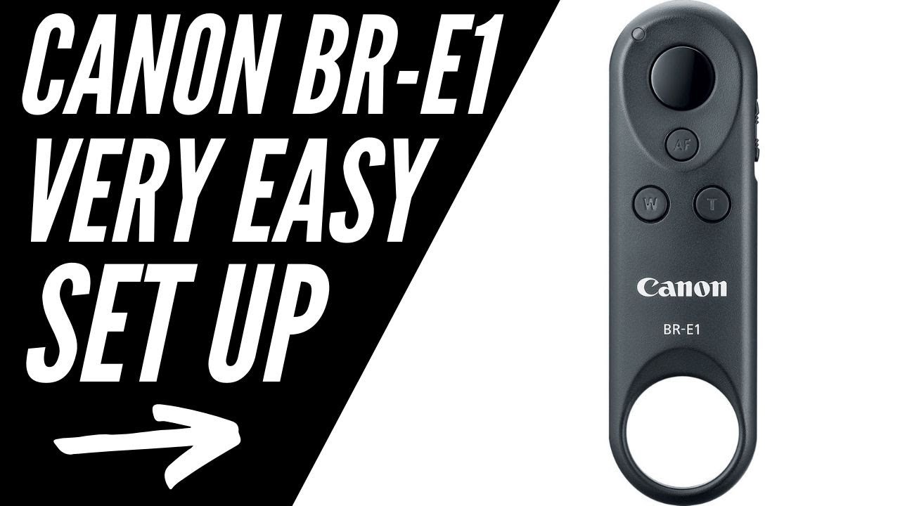 How To Setup a Canon BR E1 Wireless Remote Control