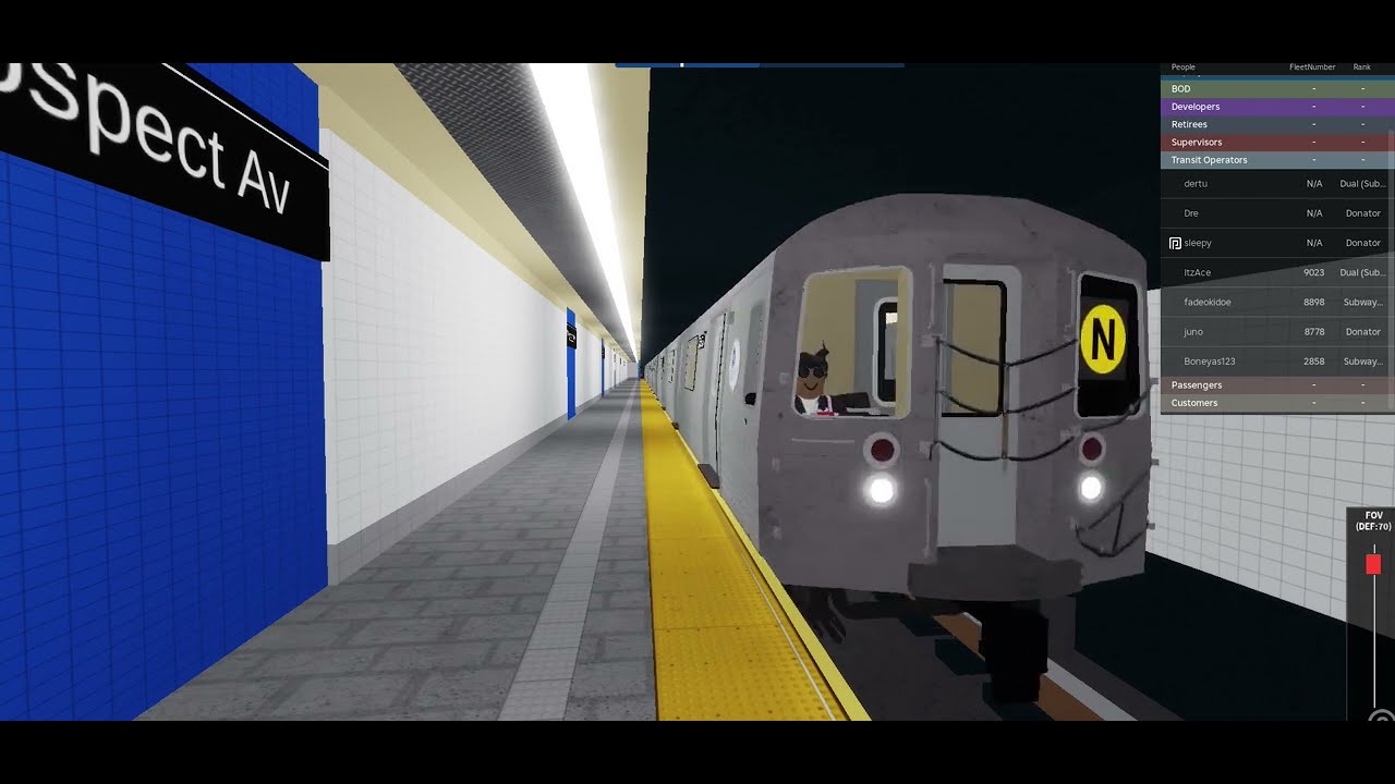 MTAoR: Manhattan bound R68 (N) LCL train @ Prospect Avenue