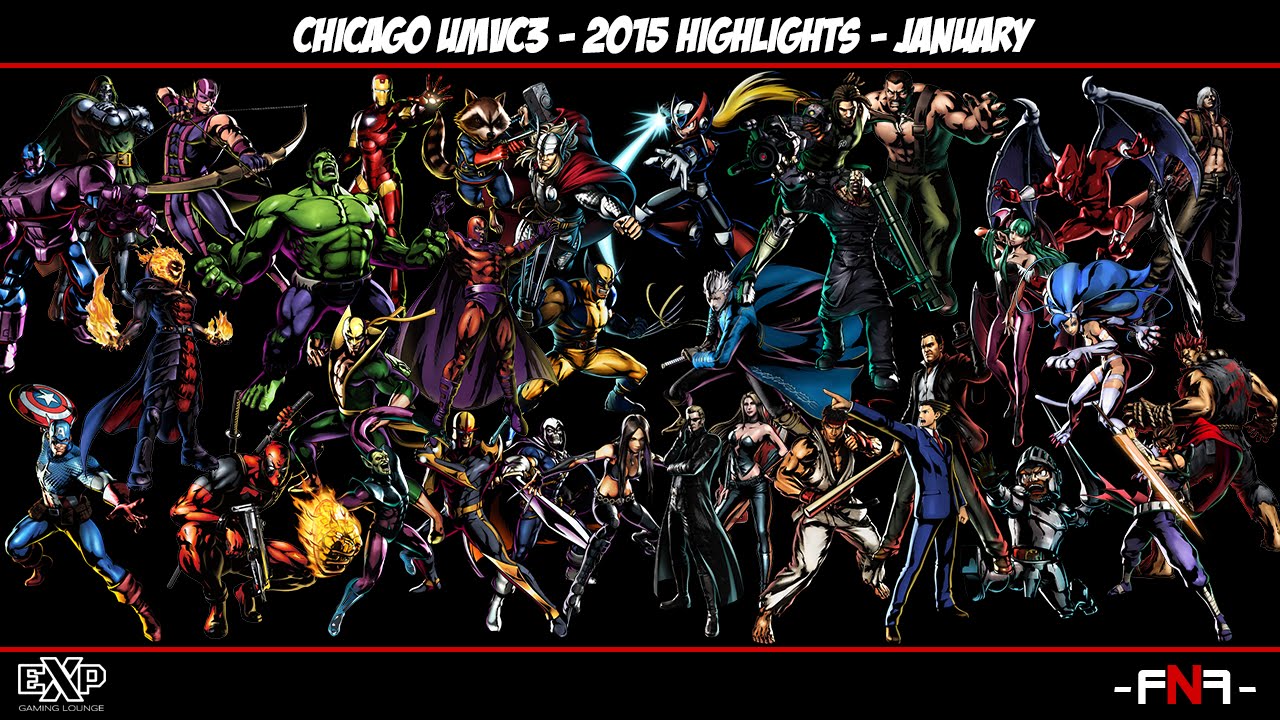 Chicago UMVC3 - 2015 Highlights - January