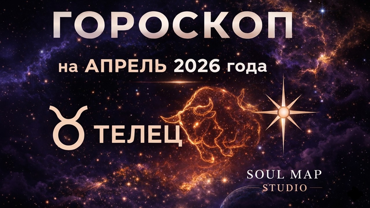 ТЕЛЕЦ гороскоп на АПРЕЛЬ 2026 года от Soul Map Studio. Скрытые события и важные решения.