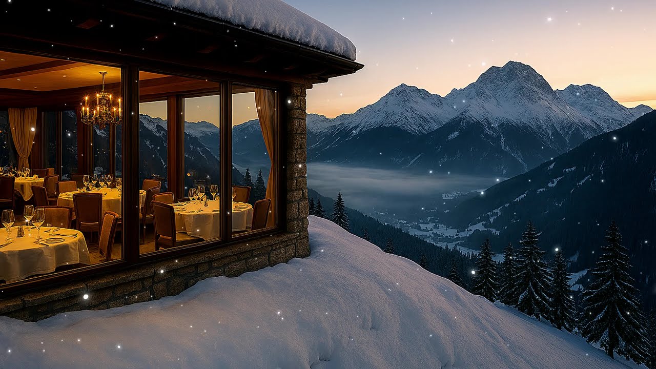 ❄️🍽 Alpine Ambience: Elevated Dining 🌄✨